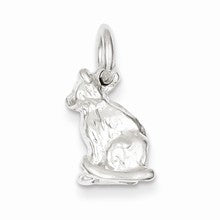 Sterling Silver Cat Charm hide-image