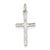 Cross Charm in Sterling Silver