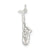 Sterling Silver Saxophone Charm hide-image