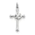 Holy Spirit Cross with Dove Charm in Sterling Silver