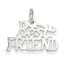 Sterling Silver Best Friend Charm hide-image