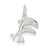 Dolphins Charm in Sterling Silver