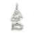 Mermaid Charm in Sterling Silver