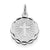 Sterling Silver Confirmation Disc Charm hide-image