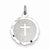 Sterling Silver Baptism Disc Charm