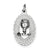 Holy Communion Disc Charm in Sterling Silver