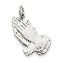 Sterling Silver Praying Hands Charm hide-image