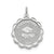 Sterling Silver Graduation Day Disc Charm hide-image