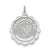 Sterling Silver Graduation Day Disc Charm hide-image