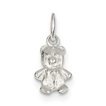 Sterling Silver Teddy Bear Charm hide-image