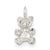 Sterling Silver Teddy Bear Charm hide-image