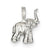 Sterling Silver Elephant Charm hide-image