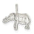 Sterling Silver Elephant Charm hide-image