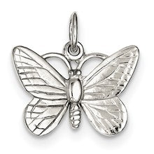 Sterling Silver Butterfly Charm hide-image