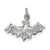 Bat Charm in Sterling Silver