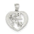 # 1 Mom Charm in Sterling Silver