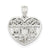 Mom Charm in Sterling Silver