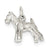 Sterling Silver Schnauzer Charm hide-image