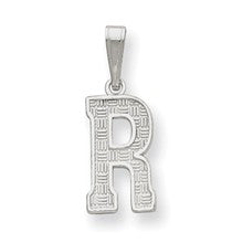 Sterling Silver Initial R Charm hide-image