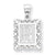 Sterling Silver Initial R Charm hide-image