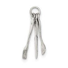 Sterling Silver Knife, Fork & Spoon Charm hide-image