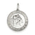 Sterling Silver St. Christopher Medal, Charm hide-image