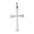 Cross Charm in Sterling Silver