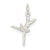 Sterling Silver Ballerina Charm hide-image