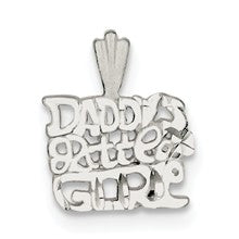 Sterling Silver Daddy's Little Girl Charm hide-image