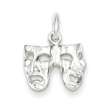 Sterling Silver Comedy/Tragedy Charm hide-image