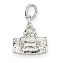 Sterling Silver Capitol Building Charm hide-image