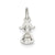 Liberty Bell Charm in Sterling Silver