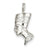 Sterling Silver Nefertiti Charm hide-image