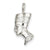 Nefertiti Charm in Sterling Silver