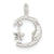 Sterling Silver Moon & Star Charm hide-image