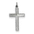 Cross Charm in Sterling Silver