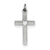 Heart Cross Charm in Sterling Silver