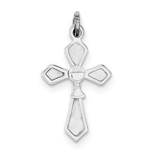 Sterling Silver Chalice Cross Charm hide-image