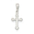 Sterling Silver Budded Cross Charm hide-image