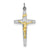 Sterling Silver & Vermeil INRI Crucifix Charm hide-image