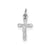 Crucifix Charm in Sterling Silver