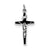 Sterling Silver Enameled Crucifix Charm hide-image