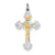 Sterling Silver & Vermeil INRI Crucifix Charm hide-image