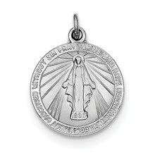 Sterling Silver Miraculous Medal, Pendants and Charm hide-image