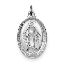 Sterling Silver Miraculous Medal, Alluring Charm hide-image