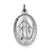 Sterling Silver Miraculous Medal, Alluring Charm hide-image