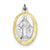 Miraculous Medal Charm in Sterling Silver