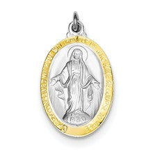 Sterling Silver Miraculous Medal Charm hide-image