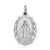 Miraculous Medal, Charm in Sterling Silver