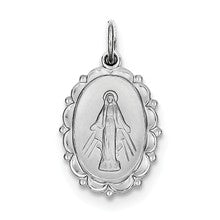 Sterling Silver Miraculous Medal, Charm hide-image